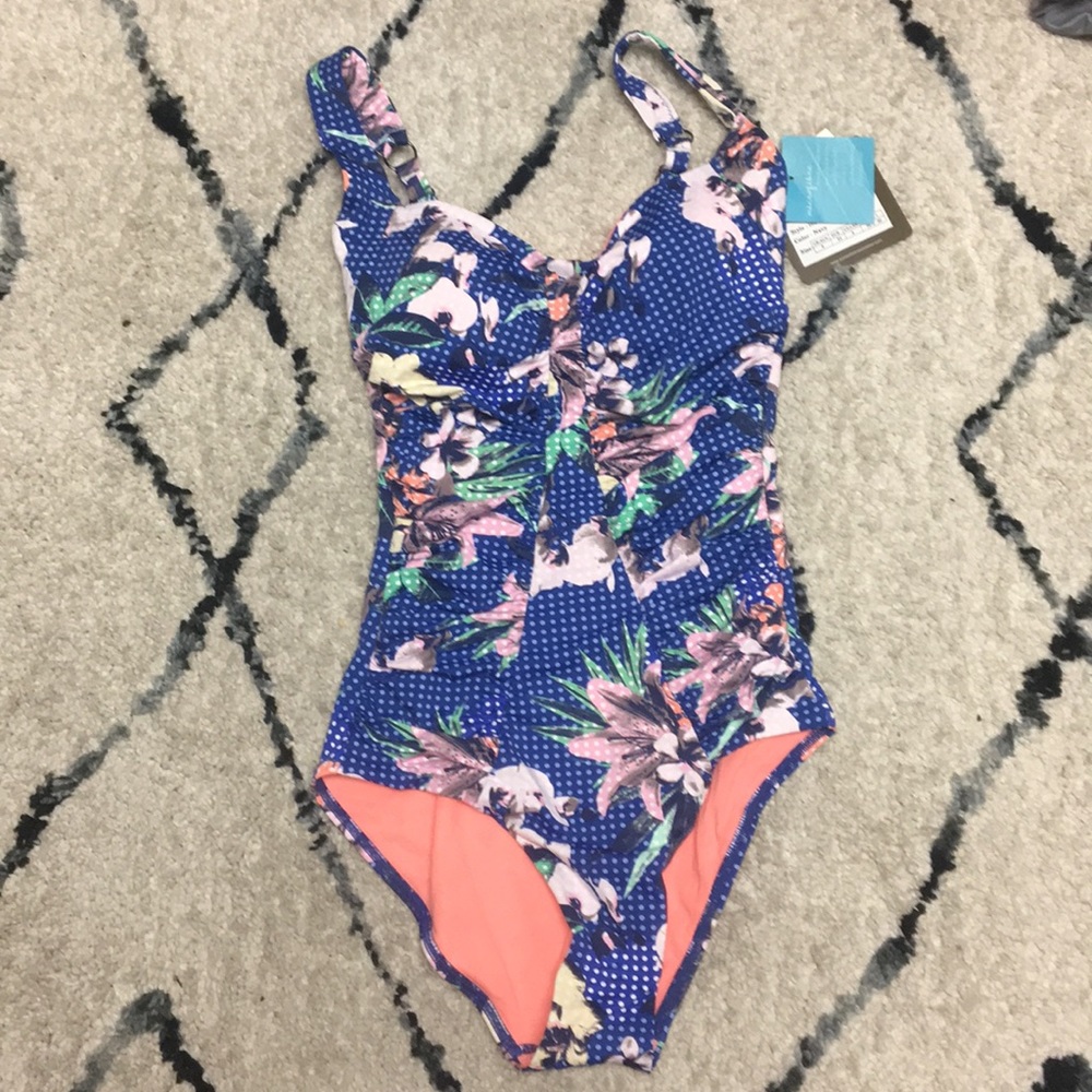 Floral One Piece Swimsuit